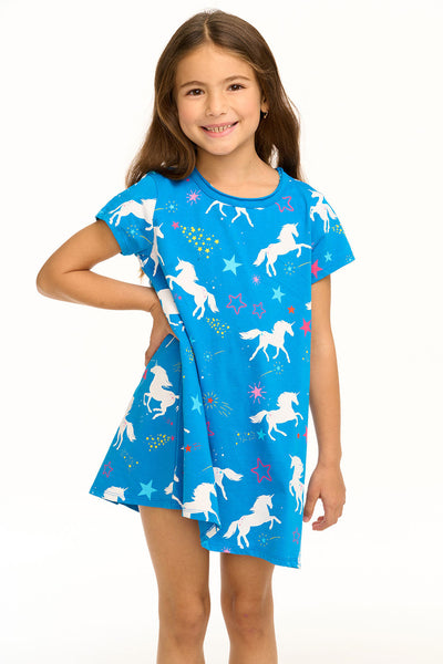 Unicorn Galaxy T-Shirt Dress
