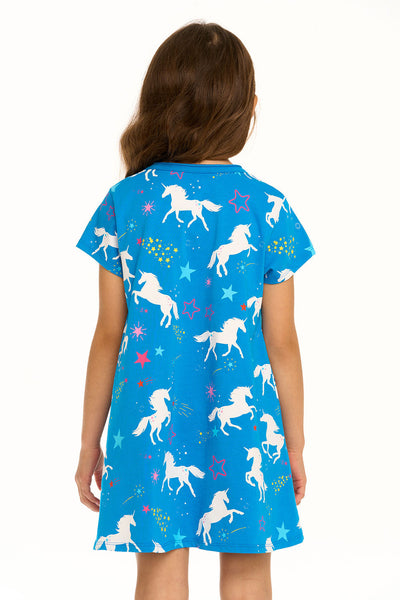 Unicorn Galaxy T-Shirt Dress