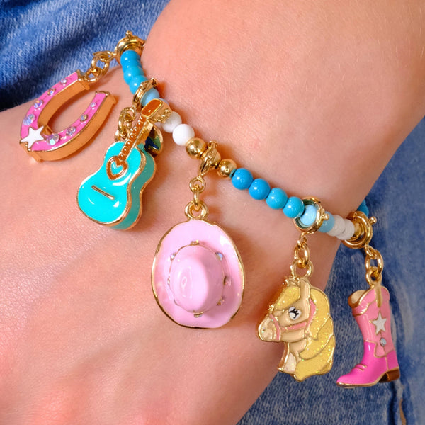 Charm It Gold Cowboy Hat Charm