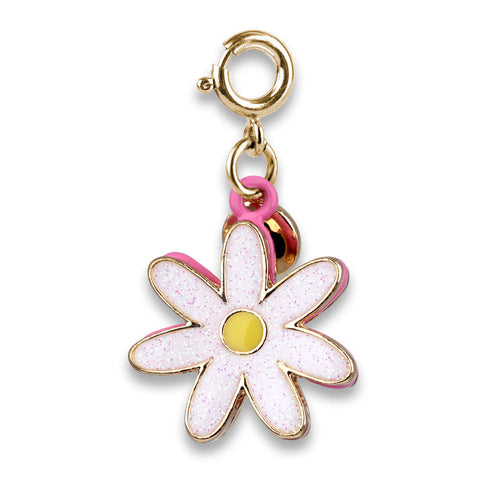 Charm It Girl Scout Gold Glitter Daisy Charm