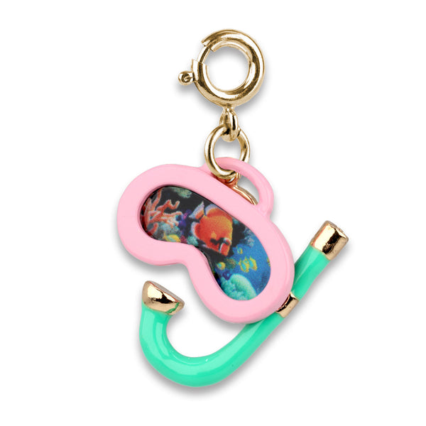 Charm It Gold Rebel Girls Snorkel Charm