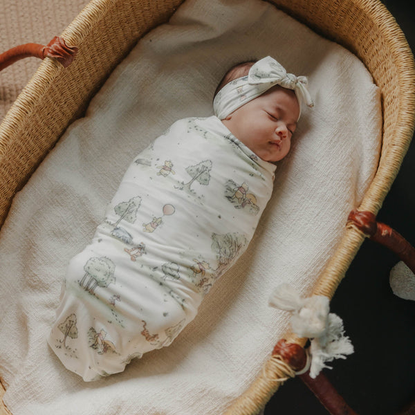 Swaddle Blanket-Hundred Acre Wood