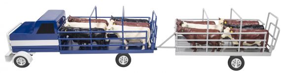 LBT Blue Cattle Truck