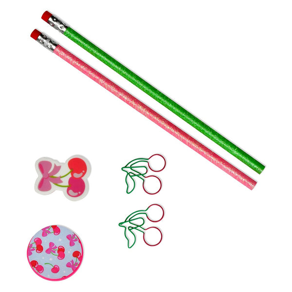 Cheerful Cherries Stationery Set