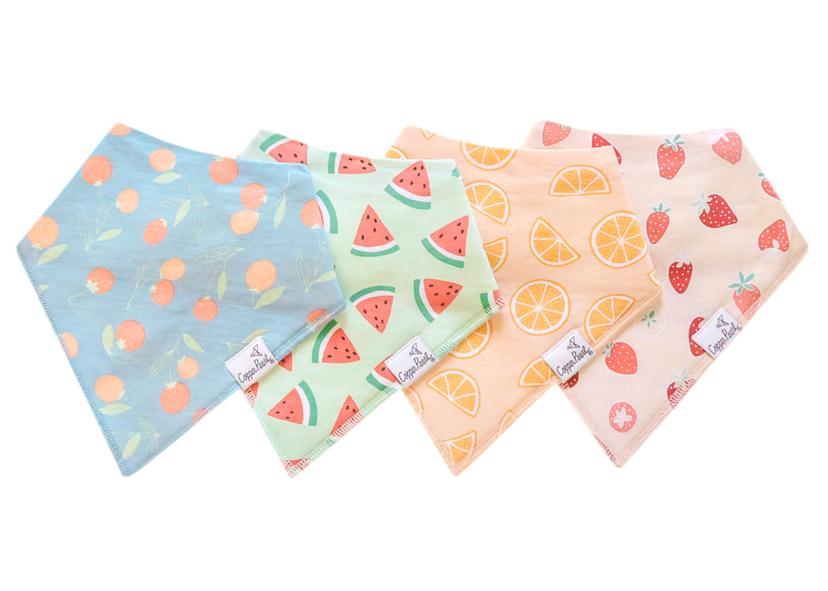 Baby Bandana Bib - Clementine