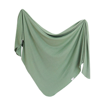 Knit Swaddle Blanket - Clover