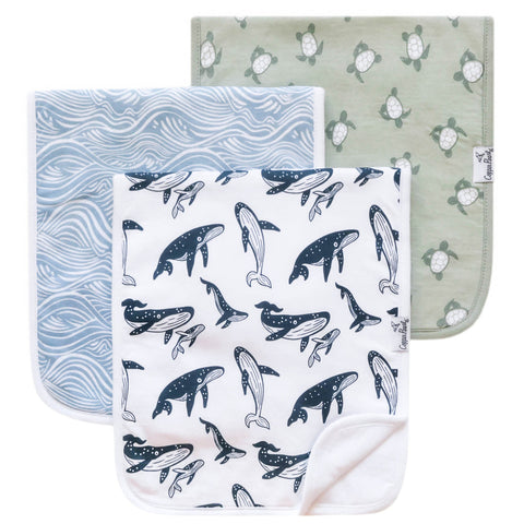 Burp Cloth Set - Cove