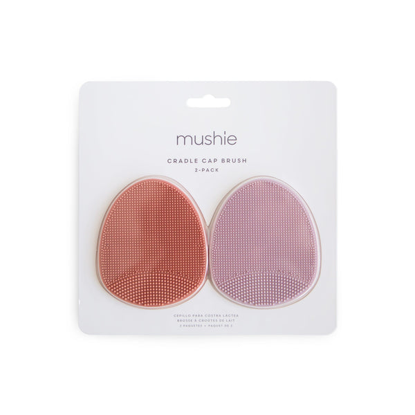 Cradle Cap Brush 2-Pack - Soft Lilac