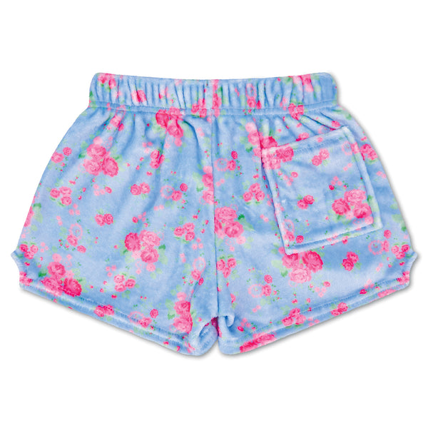 Ditsy Floral Plush Shorts