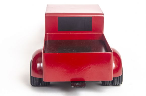 LBT  4 Door Dually Truck Red