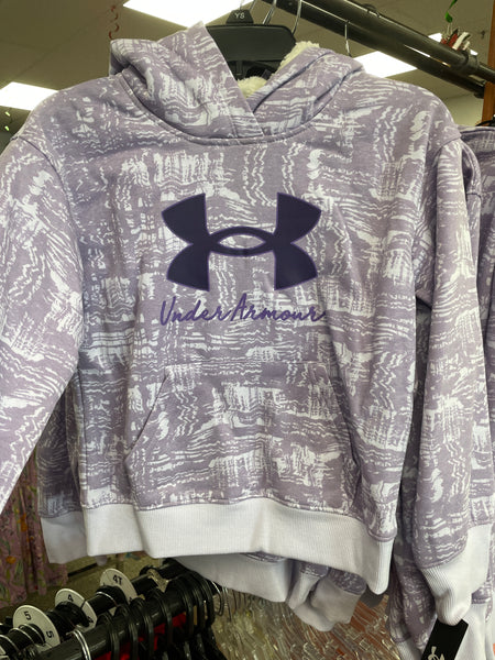 UA Logo Hoodie-Salt Purple