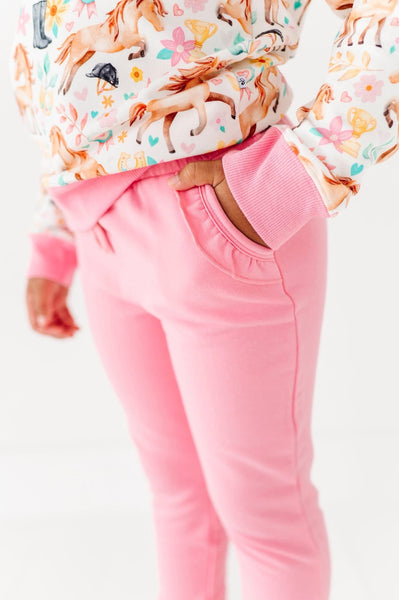 Saddlerose Ruffle Jogger