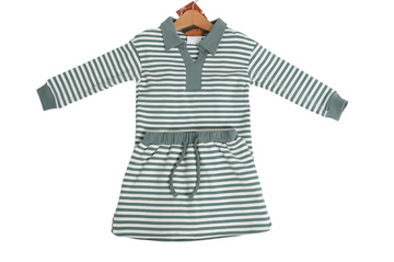Green Stripe Isabelle Skort Set