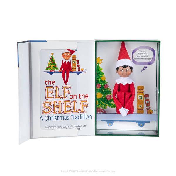 Elf on the Shelf - Boy Brown Eyes