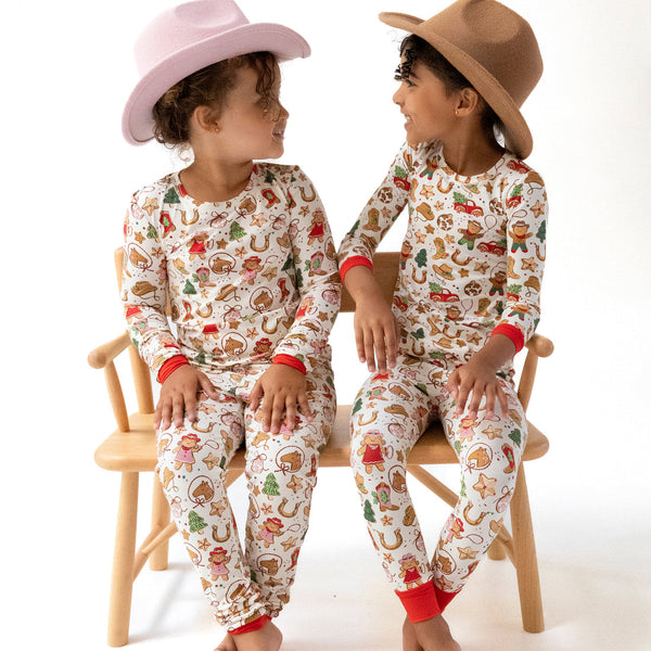 Cowgirl Christmas 2 Piece Pajamas