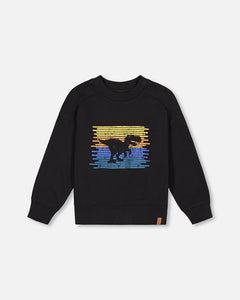 Dinosaur Fleece Sweatshirt