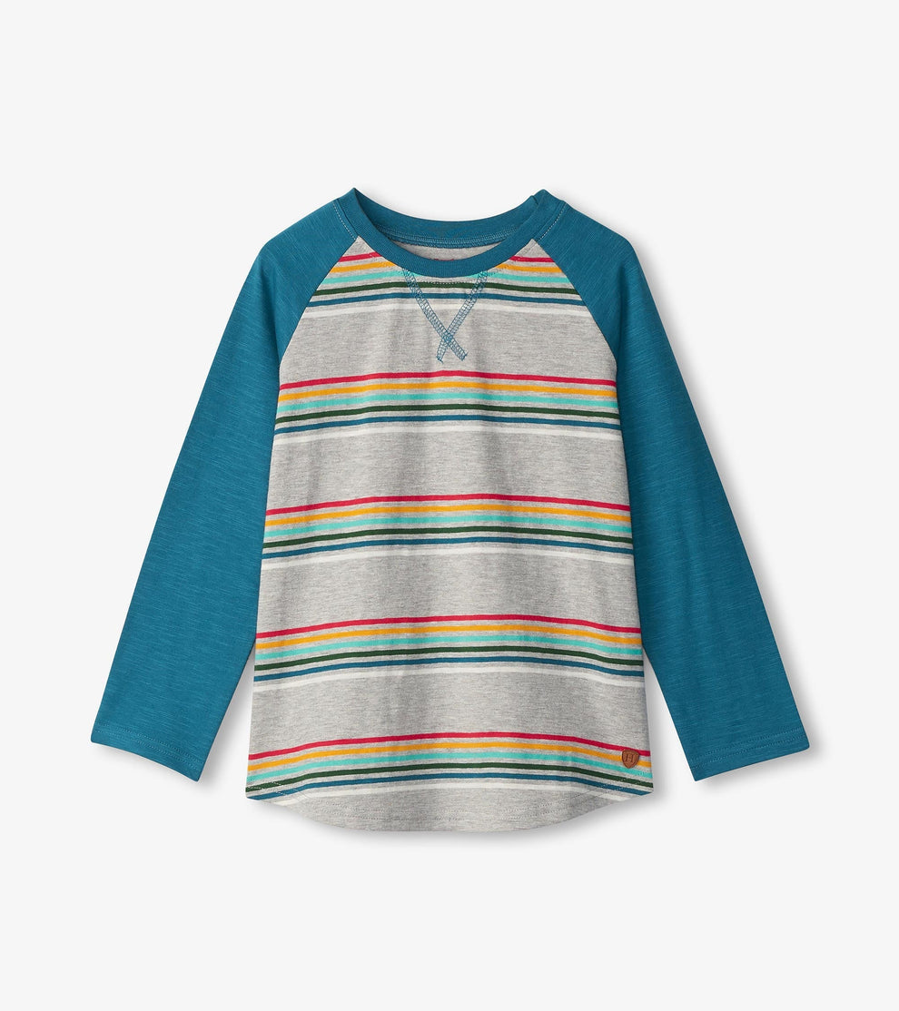 Retro Raglan Stripes