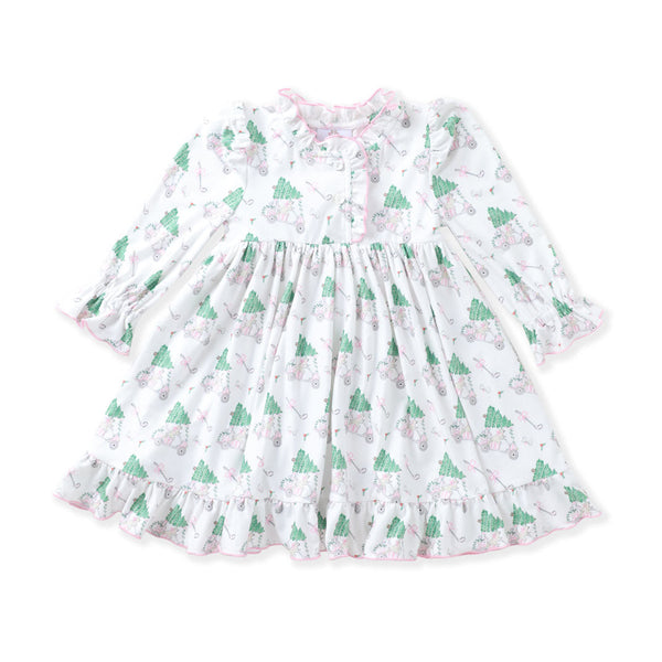 Paw-Tee Christmas Butterknit Play Dress