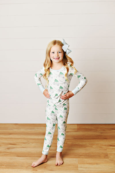 Paw-Tee Christmas Butterknit 2 PC PJ