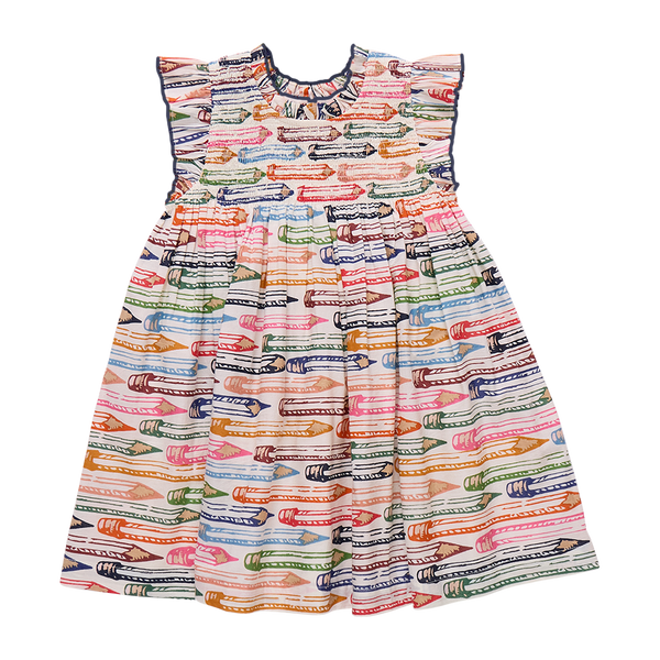 Colored Pencils Stevie Dress