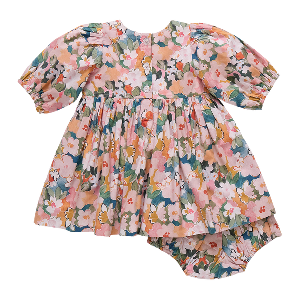 Watercolor Floral Evelyn Dress Set