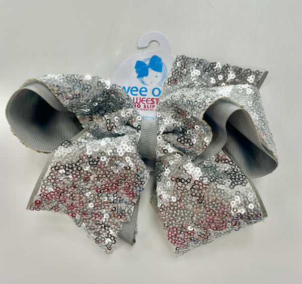 Wee Ones King Sequin Overlay Bows