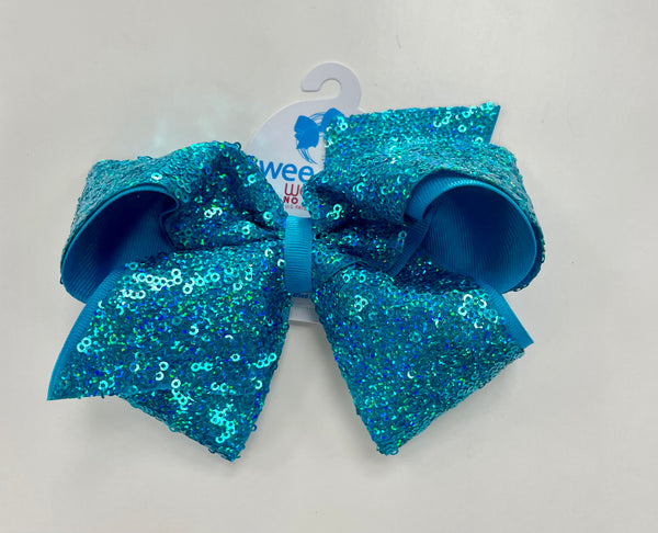 Wee Ones King Sequin Overlay Bows