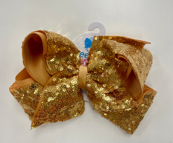 Wee Ones King Sequin Overlay Bows