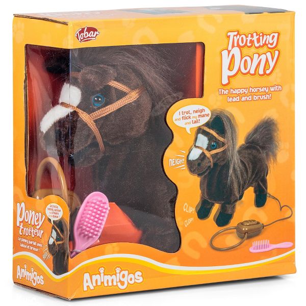 Animigos Trotting Pony - Brown