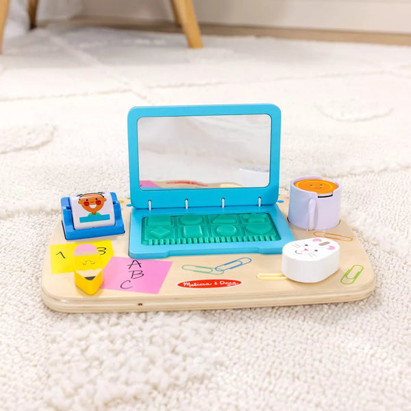MD Wooden Work & Play Desktop Activity Board