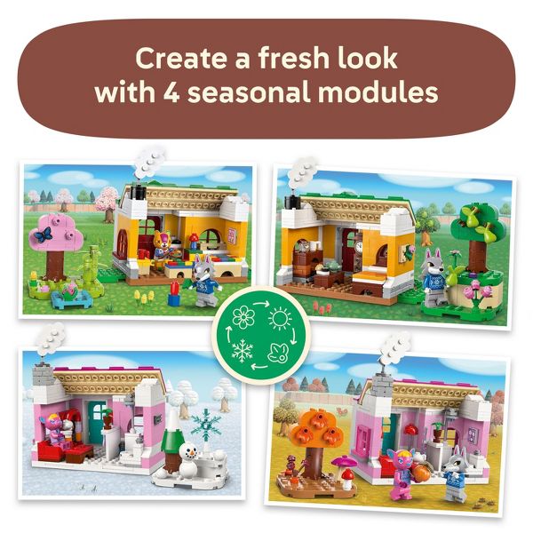LEGO® Animal Crossing Creative Houses: Seasons of Fun 77057