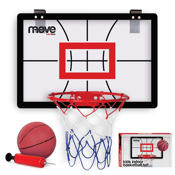 Watchitude Move: Kids Indoor Basketball Hoop Set