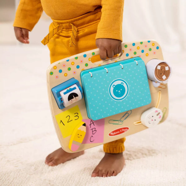 MD Wooden Work & Play Desktop Activity Board