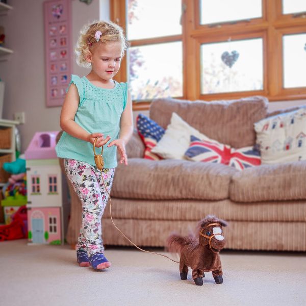 Animigos Trotting Pony - Brown