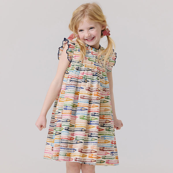 Colored Pencils Stevie Dress