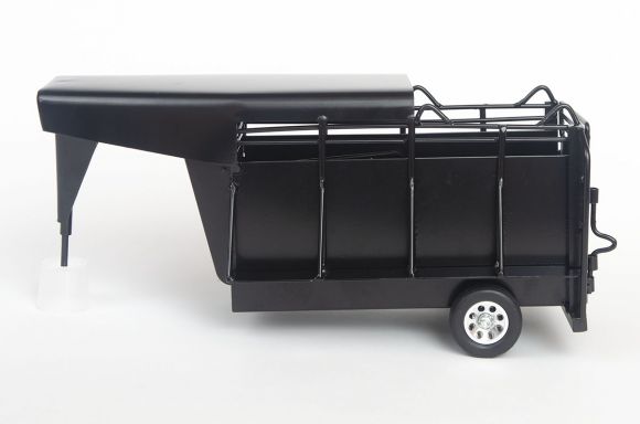 LBT  Gooseneck Half Top Trailer Black