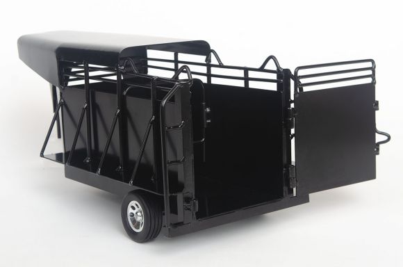 LBT  Gooseneck Half Top Trailer Black
