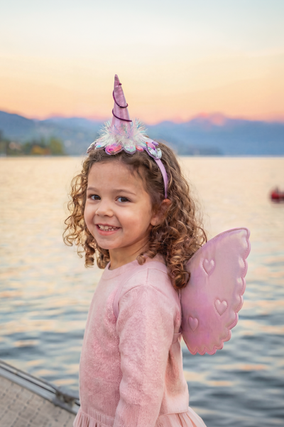 Moonbeam Unicorn Bejewelled Headband with Wings