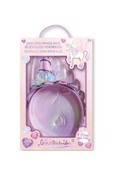 Moonbeam Unicorn Bejewelled Headband with Wings