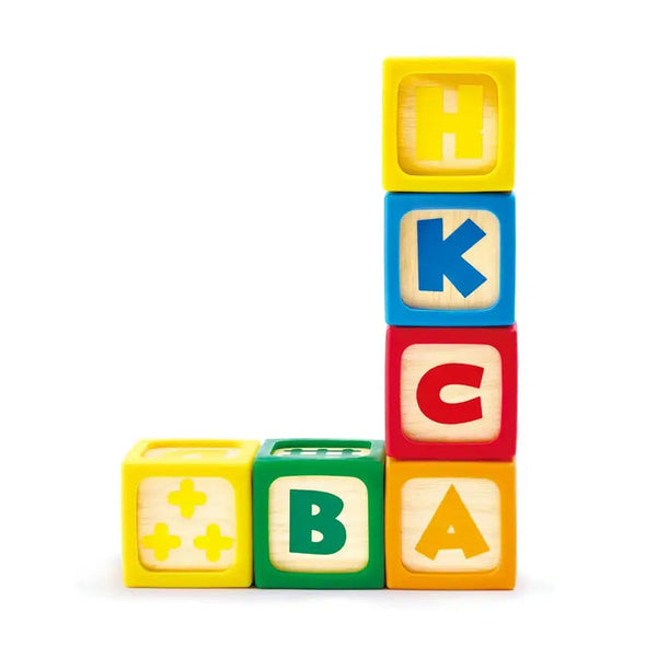 Grip-n-Stack Silicone & Wood Blocks