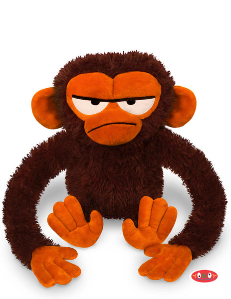 GRUMPY MONKEY 12" SOFT TOY