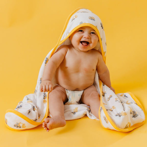 Premium Knit Hooded Towel -Dozer