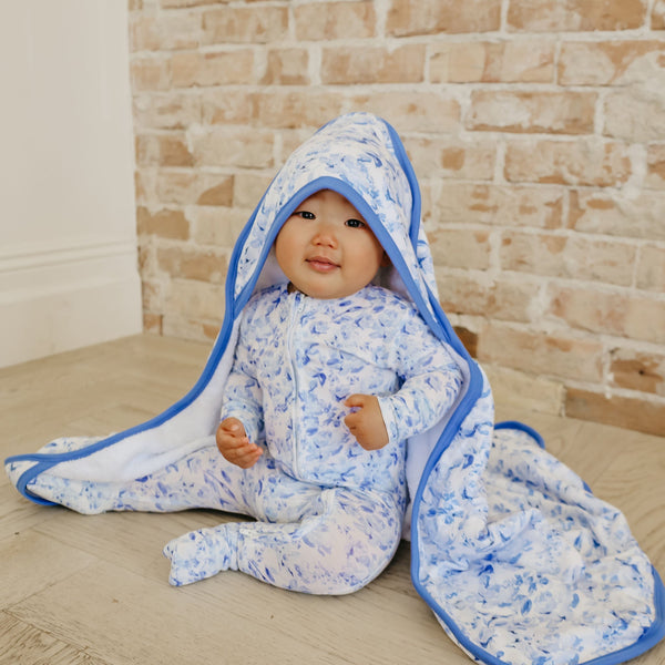 Premium Knit Hooded Towel -Priscilla
