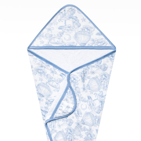 Premium Knit Hooded Towel -Vintage Carnival