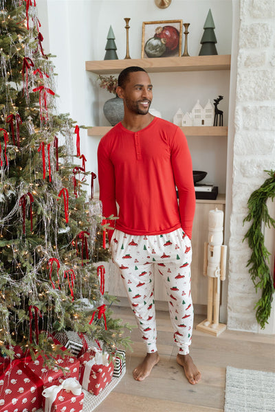 Red Holly Jolly Cruisers Men's Jogger