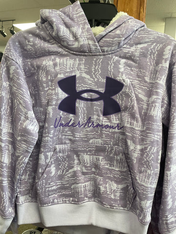 UA Logo Hoodie-Salt Purple