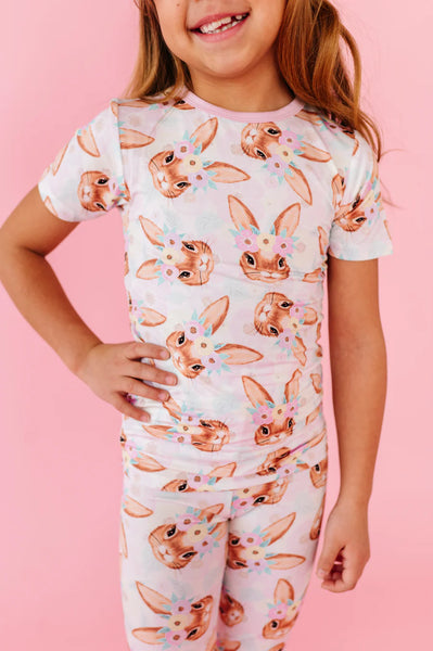 Blossom Bunny 2-Piece Pajamas