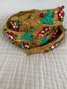 Jeweled Charm Headband Christmas