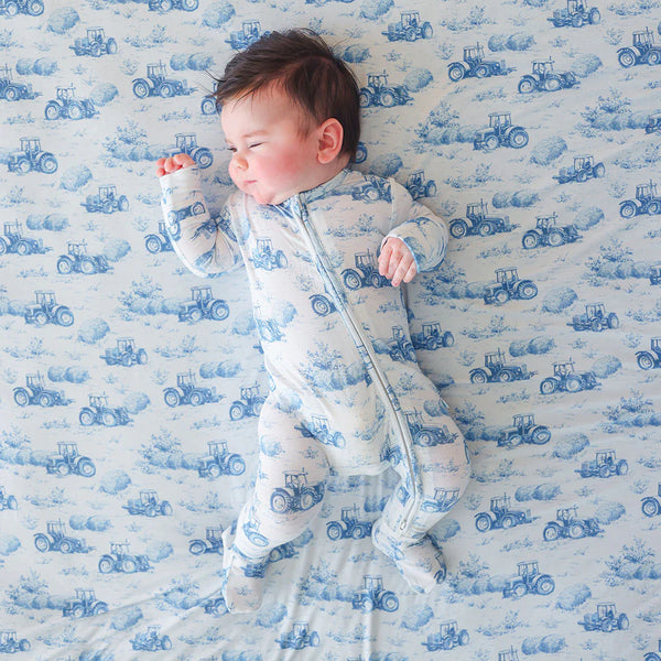 Hudson - Footie Zippered One Piece