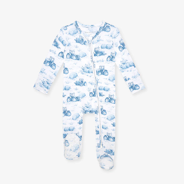 Hudson - Footie Zippered One Piece